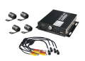 Готовая видеосистема для автошколы NSCAR 401: 4х канальный регистратор, 4 камеры, провода подключения, микрофон