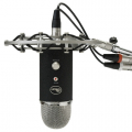 USB-микрофон «Blue Yeti PRO» со стерео, кардиоидной, всенаправленной и двунаправленной записью